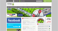 Desktop Screenshot of futbol7navarra.com